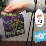 Printed Non-Glue Removable Static Cling Window Stickers Custom