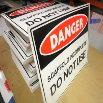Large Size Corflute Signs Board Digital Printing Wholesale