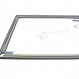 Perfil de aluminio del marco de la caja ligera de la tela, sistema de perfil de aluminio al por mayor