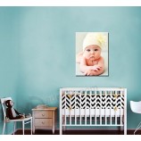 Impressão de tela de impressão de lona de foto de bebê personalizado por atacado