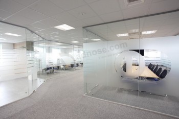 Personalizado barato empresa escritório decoração grande tamanho filme janela atacado