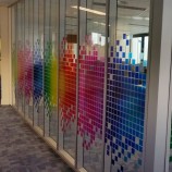 Transparent Colourful Window Film Self Adhesive Whiteboard Film Wholesale