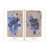 저렴한 도매 소책자 인쇄 팜플렛/브로셔/잡지/카탈로그 풀 컬러 소책자 인쇄