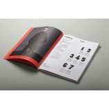 Design personalizzato a buon mercato colorato rivista gratuita rivista e stampa del catalogo