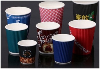 도매 맞춤 최고 품질의 다채로운 종이 컵, 새로운 인쇄 된 종이 컵