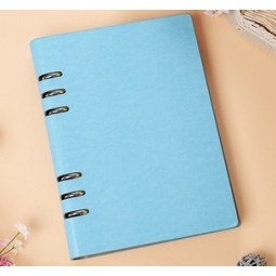 Wholesale customized top quality Paperback Office Notebook Gift, Leather Diary Notebook Printed Logo