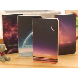 Wholesale customized top quality Star 80k Sewing Notebook, Portable Notebook, Small Notebook Gift