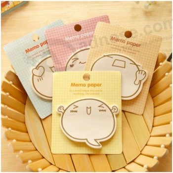 Wholesale customized top quality Creative Expression Sticky Notes, Self-Adhesive Printed Memo Pad.