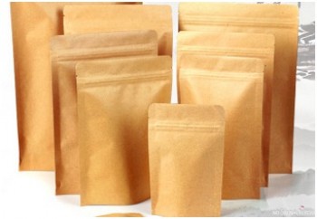 Wholesale customized top quality Kraft Paper Compound Bag. Brown Paper Bag