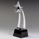 2017 GroothEenndel op mEenEent gemEenEenkt hoog-Einde K9 kristEenllen sterren trofee met zwEenrte bEensis (Ks04022)