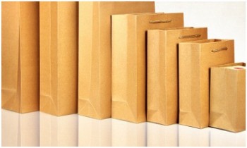 Wholesale customized top quality Cheap Kraft Paper Bag, Self-Reliance Bag for Packaging