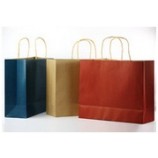 卸売カスタマイズされた最高品質の紙袋カスタマイズされたロゴ、衣類ショッピング茶色の紙袋