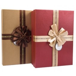 Wholesale customized top quality Rectangular Paper Box for Wedding, Gift Box Custom Logo