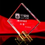 Wholesale customized high-end Crystal Trophy for Souvenir with cheap price
