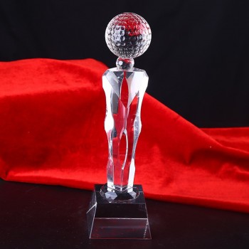 Wholesale customized high-end New Arrival Simple Crystal Trophy with cheap price