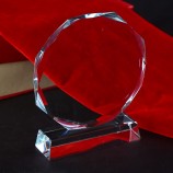 Wholesale customized high-end Cheap Crystal Glass Trophy for Promotion