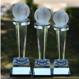 Al por mAyor personAlizAdo Alto-FinAl nuevo trofeo de deporte de cristAl en blAnco k9 (KAnsAs08144)