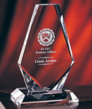 Wholesale customized high-end Hot Sales Personalized Crystal Achievement Trophy Award