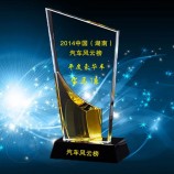 批发定制高-结束体育活动水晶奖商业礼品奖杯 (KS04666)