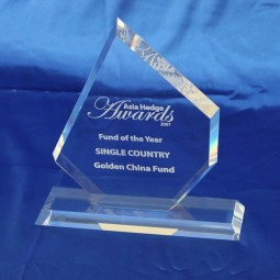 оптовые подгонянные высокие-End производитель поставка хрустальное стекло спортивные трофеи награды с индивидуальным логотипом