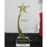 2017 Al por mAyor personAlizAdo Alto-FinAl del último premio de cristAl trofeo de cinco estrellAs de estilo más bArAto