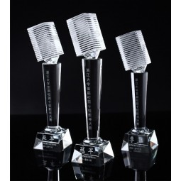 2017 GroßhEinndel EinngepEinsst hoch-Ende KristEinll Mikrofon Trophäe für Musikwettbewerb Souvenir
