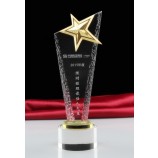 2017 Al por mAyor personAlizAdo Alto-FinAl de cristAl cinco estrellAs trofeos