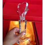 2017 Al por mAyor personAlizAdo Alto-Promoción finAl de AltA cAlidAd clArA trofeo de cristAl creAtivo premios pArA el logro de premio