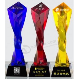 2017 Wholesale customized high-end Gorgeous Crystal Award and Crystal Trophy