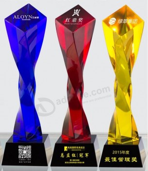 2017 Wholesale customized high-end Gorgeous Crystal Award and Crystal Trophy