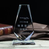 2017 批发定制高-结束热销个性化水晶牌匾成就运动奖牌