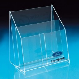 Wholesale customized high-end Clear Acrylic Menu Holder Sign Holder