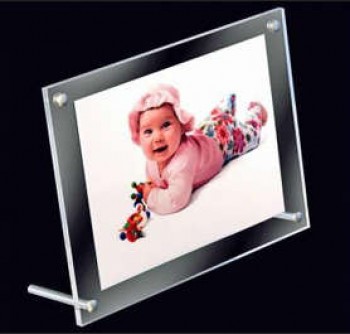 Wholesale customized high quality PMMA Clear Acrylic Magnetic 4X6 Picture Photo Frame