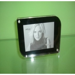 Wholesale customized high quality PMMA Clear Acrylic Picture Magnetic 4X6 Photo Frame