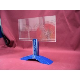 Customized top quality Ad-164 Acrylic Clear Sign Menu Holder