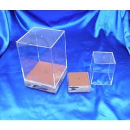 Wholesale Customized top quality Clear PMMA Display Case Acrylic Store Display Box