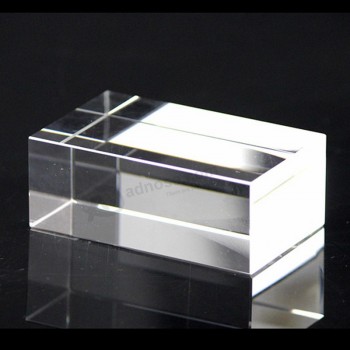 Cubo cristalino de encargo del bloque del aaa k9 del grado superior para el recuerdo