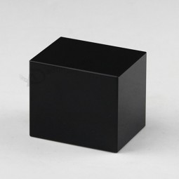 Custom Black K9 Crystal Cube Block for Artwork Base