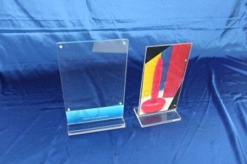Wholesale Customized top quality Clear Acrylic Display Sign Stand Holder