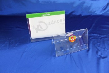 Wholesale Customized top quality Clear Acrylic Display Sign Holder