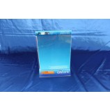 Großhandelskundenspezifischer transparenter Tischplattenacrylmenü-Menühalter der freien Qualität