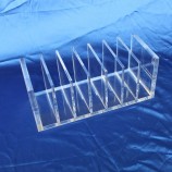 Großhandel angepasst hoch-Ende klarer Desktop-Acryl-Menü-Halter