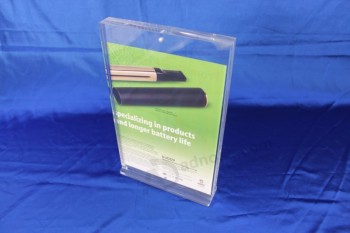 Wholesale Customized high-end Clear Acrylic Display Leaflet Stand Holder