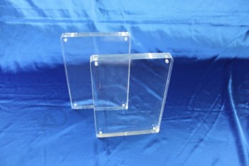 Großhandel angepasst hoch-Ende transparenter Acryl Display Prospekthalter