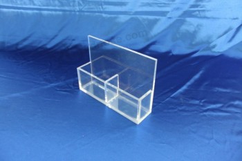Wholesale Customized high-end Transparent Acrylic Leaflet Holder