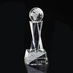 Großhandel angepasst hoch-Ende ad-164 klar schwimmen Souvenir Lasergravur Acryl-Trophäe