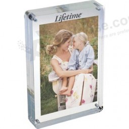 En gros personnalisé haut-Fin ph-113 cadre pChaudo en plexiglas transparent acrylique cadre pChaudo magnétique