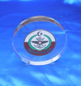 Wholesale Customized high-end Ad-169 Clear Singing Award Souvenir Laser Engraved Acrylic Trophy