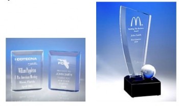 Wholesale Customized high-end Ad-170 Clear Champion Award Souvenir Laser Engraved Acrylic Trophy