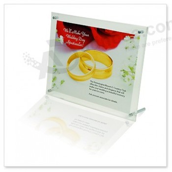 Wholesale Customized high-end pH-117 Clear Acrylic Magnetic Photo Picture Frame